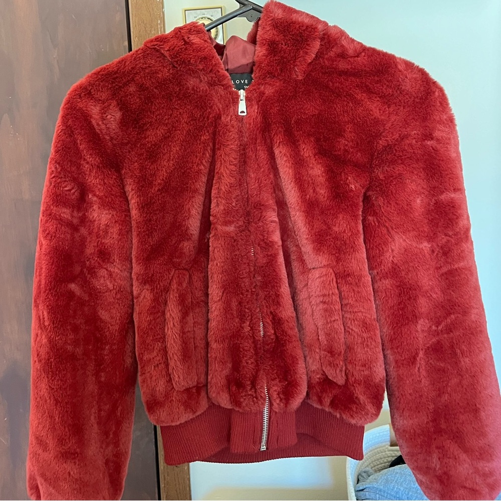Small Red Maroon Jacket